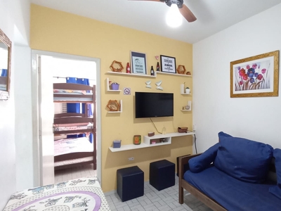 Apartamento em Boqueirão, Praia Grande/SP de 40m² 1 quartos para locação R$ 1.600,00/mes