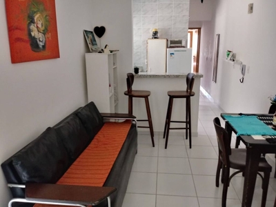 Apartamento em Canto do Forte, Praia Grande/SP de 44m² 2 quartos para locação R$ 2.100,00/mes