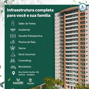 Apartamento em Centro, Eusébio/CE de 93m² 3 quartos à venda por R$ 713.400,00