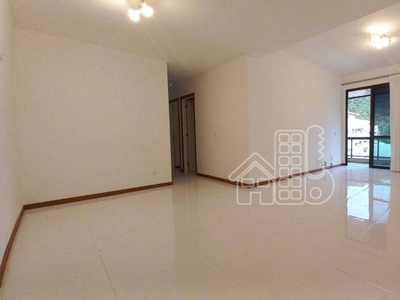 Apartamento em Itaipu, Niterói/RJ de 128m² 3 quartos para locação R$ 4.000,00/mes