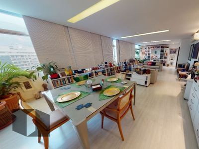 Apartamento em São Conrado, Rio de Janeiro/RJ de 206m² 4 quartos à venda por R$ 1.599.000,00