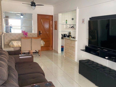 Apartamento em Vila Guilhermina, Praia Grande/SP de 84m² 2 quartos à venda por R$ 579.000,00