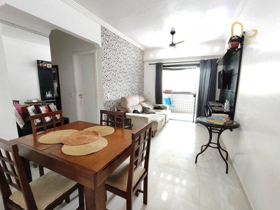 Apartamento em Vila Mirim, Praia Grande/SP de 67m² 2 quartos à venda por R$ 429.000,00