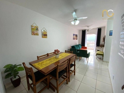 Apartamento em Vila Tupi, Praia Grande/SP de 56m² 1 quartos à venda por R$ 264.000,00