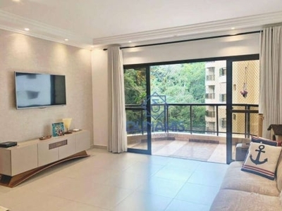 Apartamento para alugar, 115 m² por r$ 5.500,00/mês - praia das pitangueiras - guarujá/sp