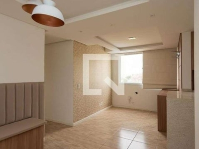 Apartamento para aluguel - camaquã, 3 quartos, 62 m² - porto alegre
