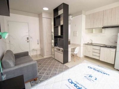 Atrium augusta 24m², 1x dormitório, 1x vaga para locação na bela vista todo mobiliado aceita pet.