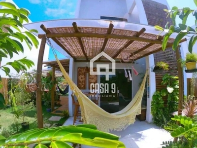 Casa 154 m² em condomínio fechado na vila de imbassai bahia