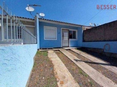 Casa com 1 dormitório à venda, 45 m² por r$ 165.000 - boa vista - sapucaia do sul/rs