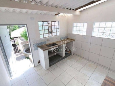 Casa com 1 dormitório para alugar, 55 m² por r$ 1.400,00/mês - jaguaré - são paulo/sp