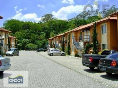 Casa com 2 dormitórios, 69 m² - venda por r$ 320.000 ou aluguel por r$ 2.200/mês - villagio vale verde - cotia/sp