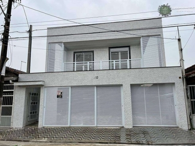 Casa com 2 dormitórios à venda, 61 m² por r$ 290.000 - vila caiçara - praia grande/sp