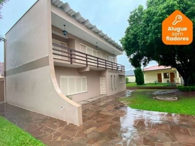 Casa com 2 dormitórios para alugar, 180 m² por r$ 4.591,00/mês - rincão - novo hamburgo/rs