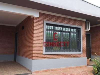 Casa com 4 dormitórios, 186 m² - venda por r$ 680.000,00 ou aluguel por r$ 3.200,01/mês - sumarezinho - ribeirão preto/sp