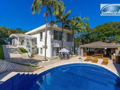 Casa com 6 dormitórios à venda, 500 m² por r$ 4.130.000,00 - condomínio estância marambaia - vinhedo/sp