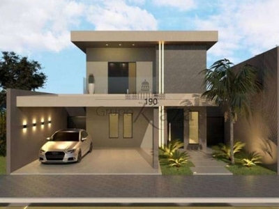 Casa condomínio em construção - residencial eldorado - 3 suítes - 240m² - aceita permuta.