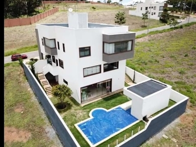 Casa em condomínio para locação em vespasiano, alphaville vespasiano, 4 dormitórios, 5 banheiros, 4 vagas