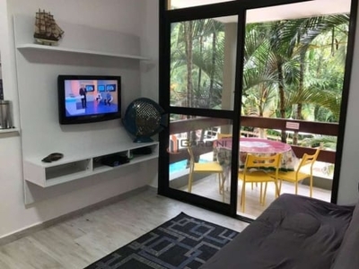 Flat com 2 dormitórios à venda, 48 m² por r$ 901.000,00 - riviera de são lourenço - bertioga/sp