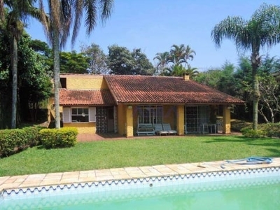 Jardim algarve - casa com 4 dormitórios (2 suítes), 450 m² - venda por r$ 1.480.000 ou aluguel por r$ 7.000/mês com as taxas - granja viana - cotia/sp