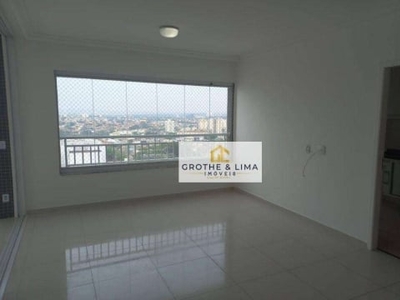 Oportunidade de locação no illuminato apartamento com 2 dormitórios para alugar, 83 m² por r$ 3.800/mês - jardim aquarius - são josé dos campos/sp