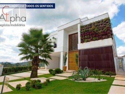 Sobrado com 5 dormitórios, 504 m² - venda por r$ 5.800.000,00 ou aluguel por r$ 37.200,00/mês - tamboré 11 - santana de parnaíba/sp