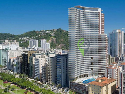 Studio em José Menino, Santos/SP de 48m² 1 quartos à venda por R$ 869.000,00 ou para locação R$ 4.800,00/mes