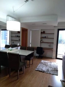 Apartamento com 1 dormitório para alugar, 50 m² por R$ 5.398,00/mês - Cambuí - Campinas/SP