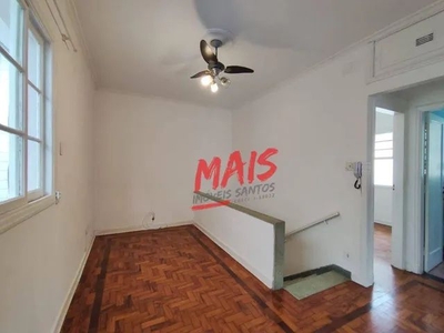 Apartamento com 2 quartos para alugar, 75 m² - Boqueirão - Santos/SP