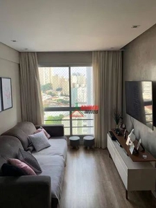 Apartamento com 3 dormitórios para alugar, 67 m² por R$ 3.575/mês - Aclimação - São Paulo/