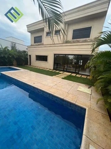 Casa com 3 dormitórios para alugar, 333 m² por R$ 13.630,21/mês - Alphaville Nova Esplanad