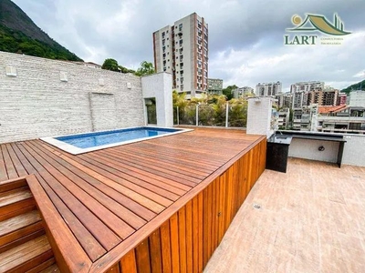 Cobertura com 4 dormitórios para alugar, 327 m² por R$ 25.155,00/mês - Jardim Botânico - R