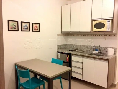 New Studio Residencial - Disponível para locação contendo 30 m², 1 dorm e 1 vaga