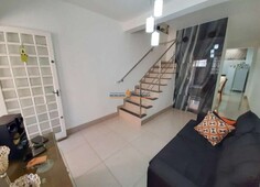 Casa em condomínio fechado com 2 quartos à venda na Rua dos Astecas, Santa Mônica, Belo Horizonte por R$ 260.000