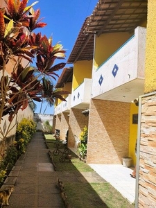 Casa Duplex, Condomínio Fechado, 3 Quartos, 2 Suíte na Barra de São Miguel - Maceió/Al.