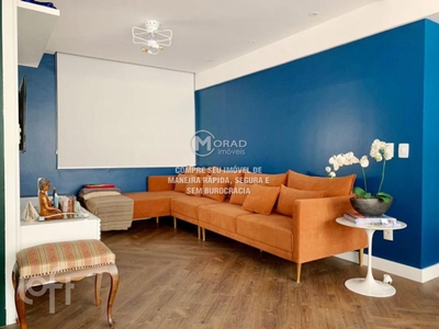 Apartamento à venda em Moema Pássaros com 127 m², 2 quartos, 1 suíte, 1 vaga