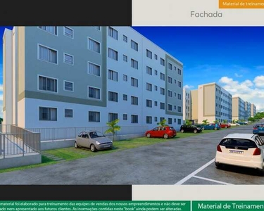 Apartamento casa verde amarela , 2Qts, Jardim alvorada No