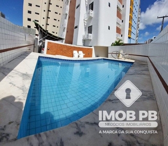 Apartamento para venda possui 60 metros quadrados com 2 quartos em Manaíra - João Pessoa -