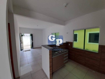 Casa com 1 dormitório para alugar, 50 m² por R$ 644,22/mês - Laranjal - São Gonçalo/RJ