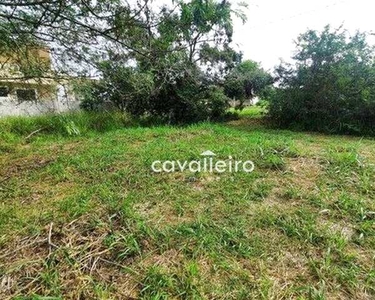 Lote no Jardim Ubá Maricá, 387m², 1 Lado Murado, ACEITA FINANCIAMENTO CAIXA - R$120.000