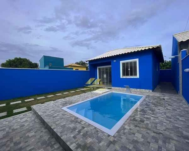 Excelente casa de 2 quartos, área gourmet e piscina em Unamar, Tamoios - Cabo Frio - RJ