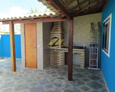 Linda casa de 2 quartos sendo 1 suíte com área gourmet em Unamar, Tamoios - Cabo Frio - R