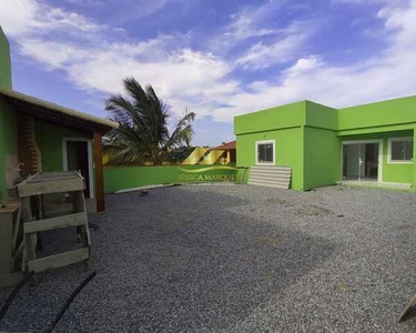Linda casa pronta para morar de 2 quartos e área gourmet em Unamar, Tamoios - Cabo Frio