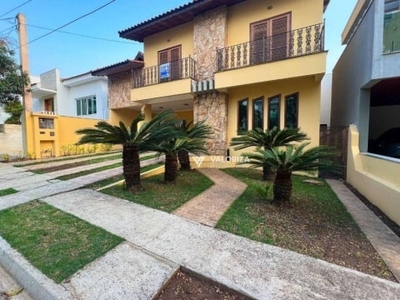 Casa com 3 dormitórios para alugar, 300 m² por r$ 7.550,00/mês - condomínio lago da boa vista - sorocaba/sp