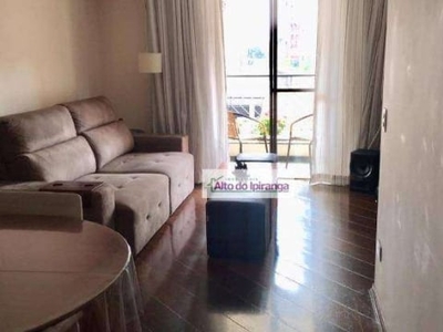 Apartamento à venda, 71 m² por r$ 636.000,00 - vila gumercindo - são paulo/sp