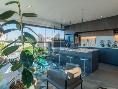 Apartamento à venda em Pinheiros com 110 m², 2 quartos, 2 suítes, 1 vaga