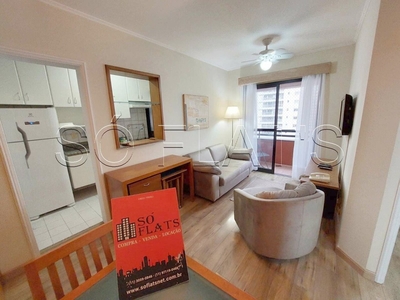 Apartamento em Cidade Monções, São Paulo/SP de 63m² 2 quartos para locação R$ 3.400,00/mes