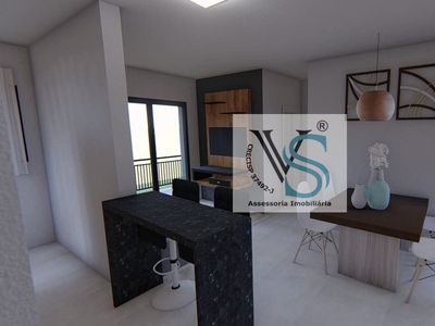 Apartamento em Jardim Vera Cruz, Sorocaba/SP de 59m² 2 quartos à venda por R$ 276.900,00