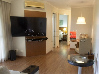 Apartamento em Vila Olímpia, São Paulo/SP de 48m² 2 quartos para locação R$ 3.304,00/mes