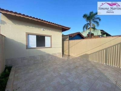 Casa com 2 dormitórios à venda, 66 m² por r$ 328.000,00 - flórida mirim - mongaguá/sp