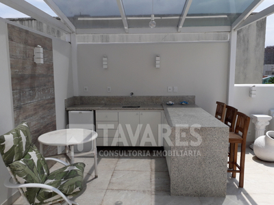 Penthouse em Barra da Tijuca, Rio de Janeiro/RJ de 218m² 3 quartos à venda por R$ 2.179.000,00